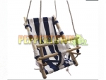 Canvas Baby Swing- My First Swing (Blue)