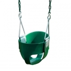 Full Bucket Capsule Seat on Chain - Green