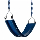 Rubber Belt Swing on Chain- BLUE