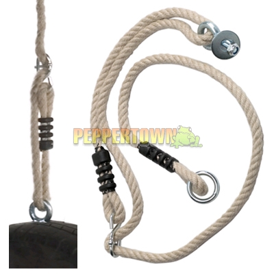 Tire Rope Adjustable Ropes for tyre Swings- 1pt - by PEPPERTOWN online store