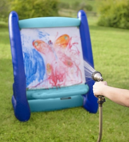inflatable paint easel