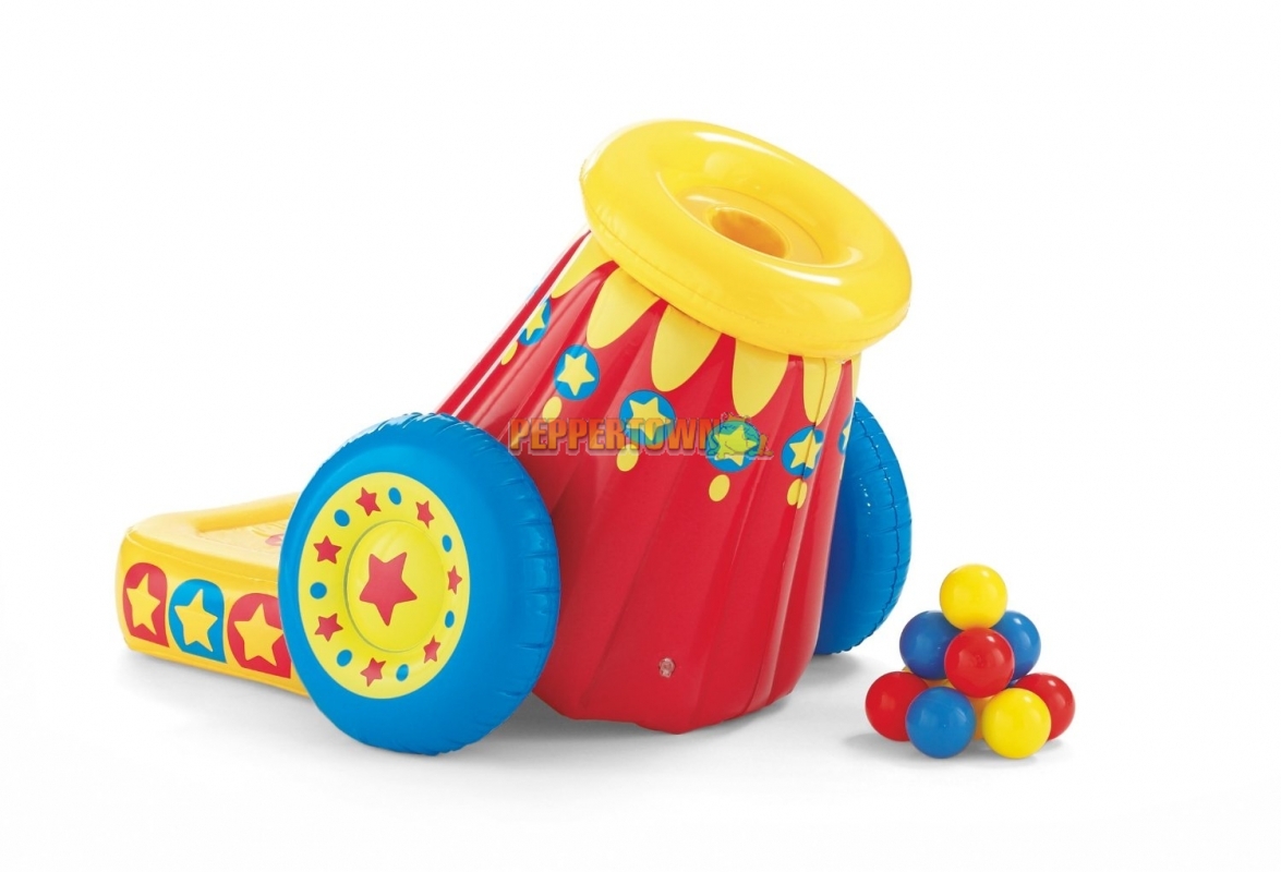 Step2 Hop & Pop Inflatable Ball Cannon - by PEPPERTOWN online store