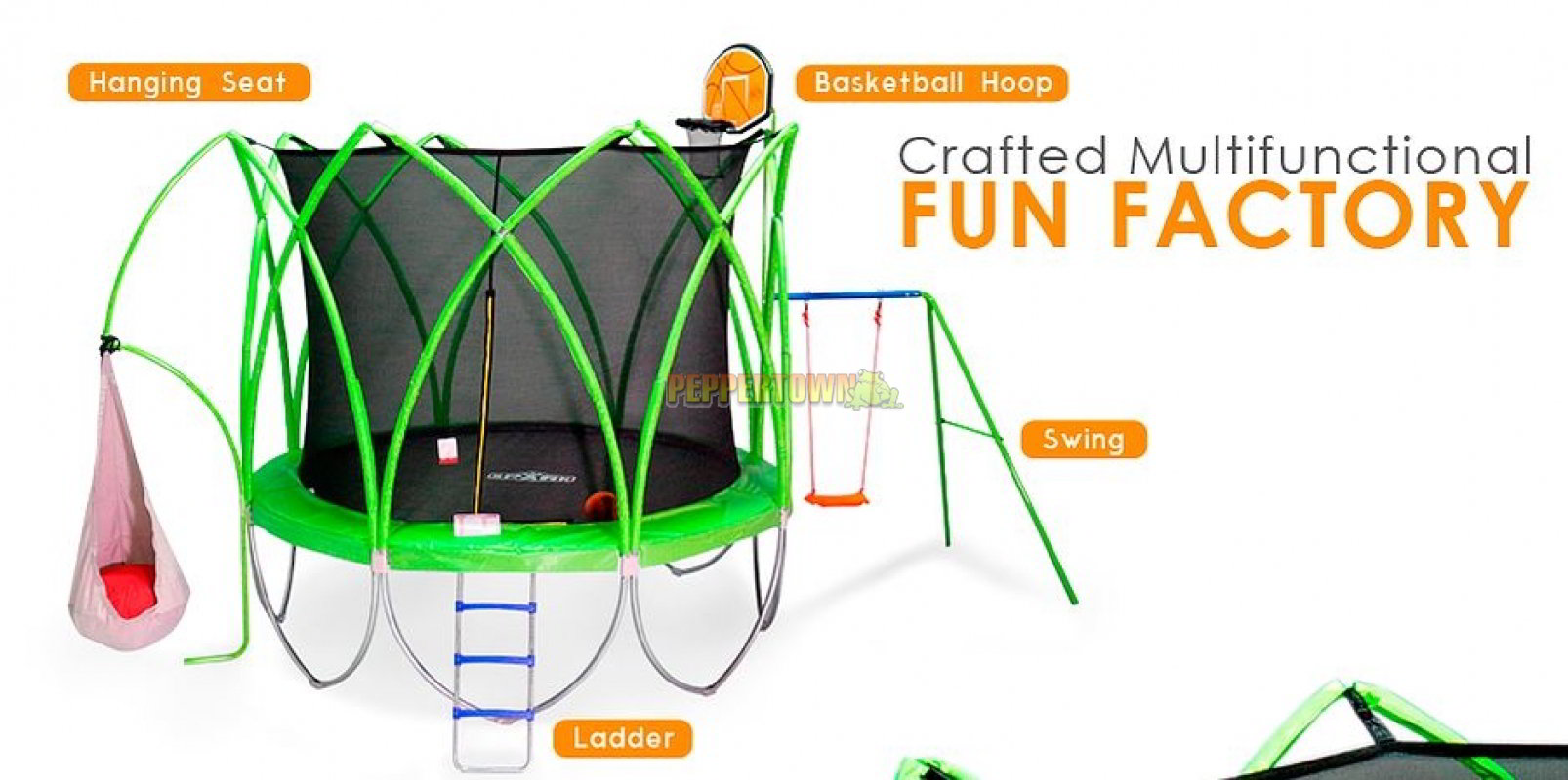Itech Spark 2 10ft With Free Swing Frame By Peppertown Online Store