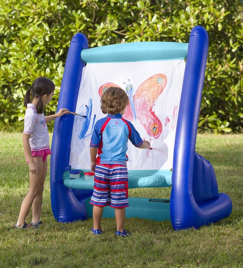 inflatable paint easel