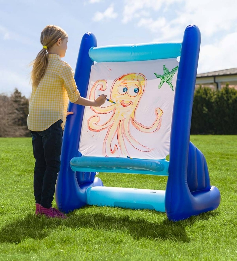 inflatable paint easel