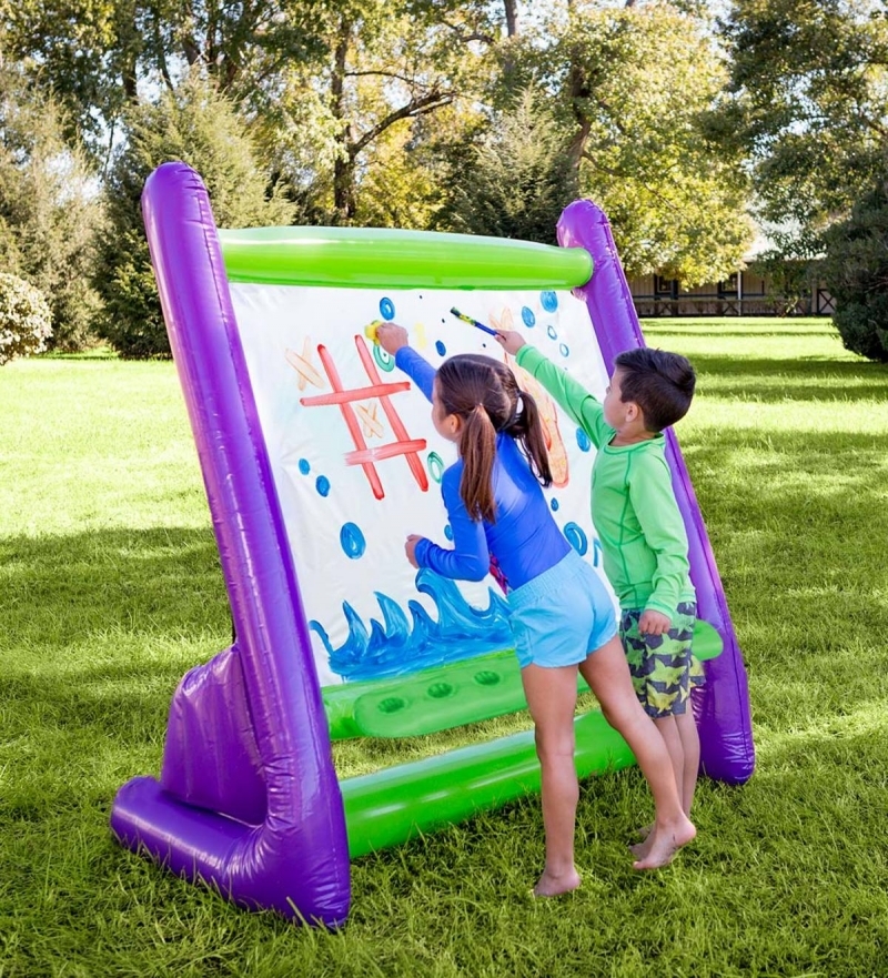 inflatable paint easel
