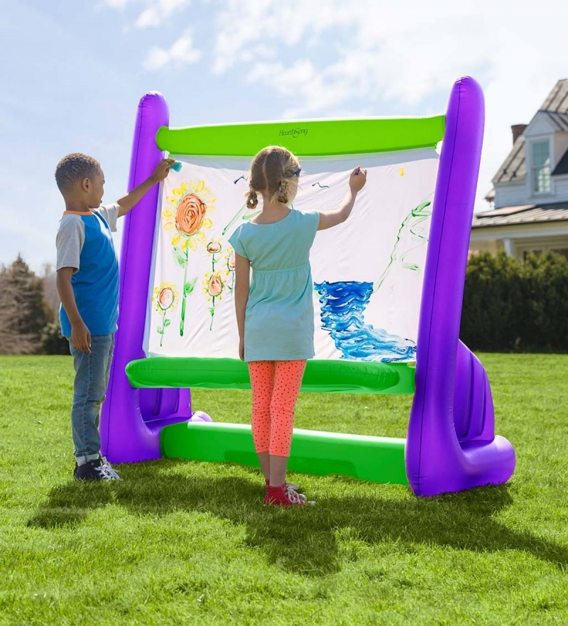 inflatable paint easel