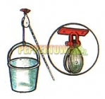 Bucket on Rope with Pulley