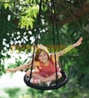 Outdoor Blue and Black 60cm Nest Swing
