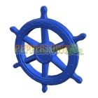 Giant Pirate Ship Wheel- BLUE