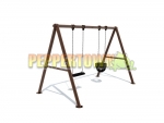 Double A Swing Frame in Yellow - Steel