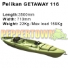 Pelican Getaway 116 (Only one left)