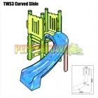 Curved Water Slide Kit - Right or Left