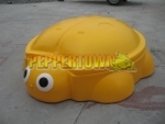 Yellow LadyBug Sand Pit