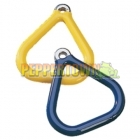 Plastic Coated Aluminium Grips TRIANGLE- Yellow (each)