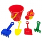 Beach Bucket Set - 6Pce