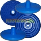 Moulded Blue Plastic Pommels