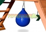 Blue Punching Ball with Chain
