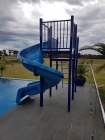 Corkscrew Water Slide (suits 2100mm deck)