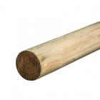 100mm Diameter ACQ Treated Pine Pole - 3m