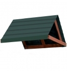 Green Pleated Wendy House Fabric Roof