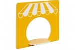 HDPE Play Panel Shop Window - Yellow