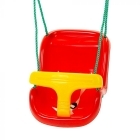 High Back Plastic Seat- Red