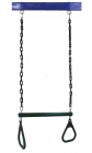 Hills Compatible Metal Trapeze with Rings - Green