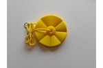 KBT Daisy Disc Swing Seat Yellow with Yellow Rope