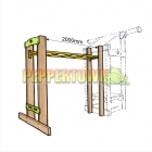 2m Monkey Bar Frame