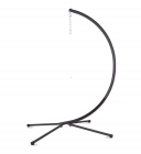 Metal Crescent Hanging Chair Stand