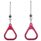 Ninja Warrior Triangle with Swing Hangers (RED) - PAIR