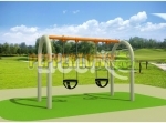 Sunburnt Orange Swing Frame for Toddlers