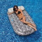 Swimline Wild Things Inflatable Lounge - Zebra