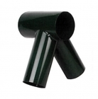 Swing Corner 100 x 80 x 80mm Round - Short Tube - Green