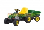 John Deere Tractor with Trailer