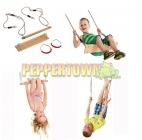 Wooden 3-in-1 Trapeze Swing